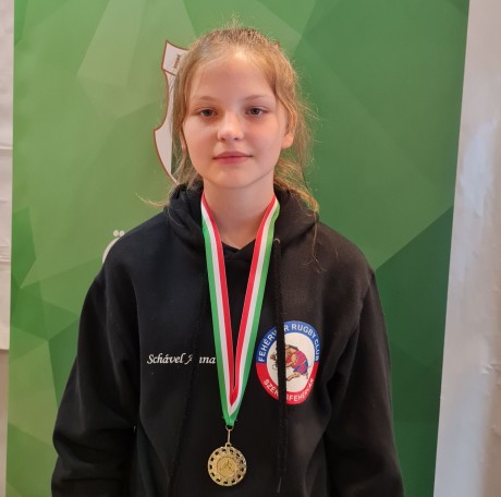 Súlyemelés - Schável Anna lett Nyugat-Magyarország tinibajnoka!